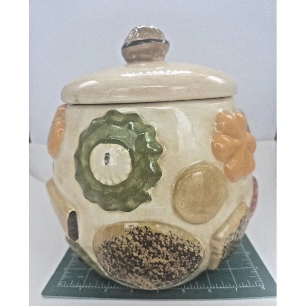 1950s Cookies All Over Cookie Jar Los Angeles Pottery 10